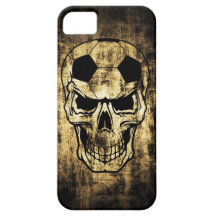 Crânio do futebol capa iPhone 5 Case-Mate