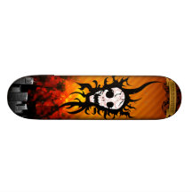 crânio do skate