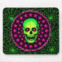 Crânio do vintage mousepads