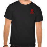 Crânio e Crossbones Camisetas
