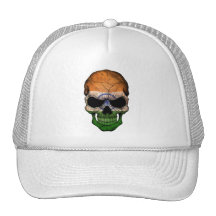 Crânio indiano da bandeira bone