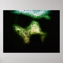 Crânio Webbed Pôsteres
