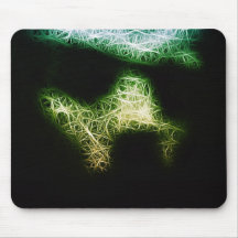 Crânio Webbed psicadélico Mousepad