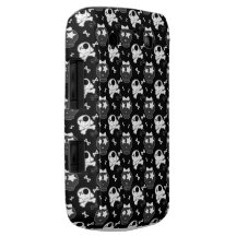 Crânios bonitos & caixa corajosa de Blackberry das Capa Blackberry Case-Mate