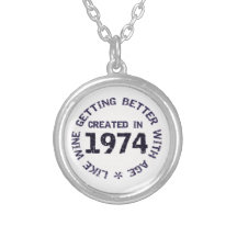 Created in 1974 pingente