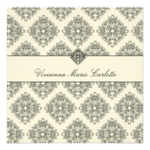 creme 311-Vivianna & convite preto do damasco