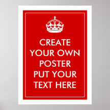 Criar seu próprio poster