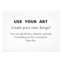 Criar seus próprios cartões usam seu design da art convites personalizado