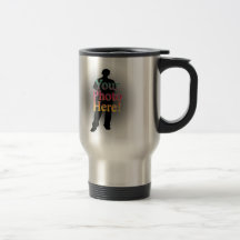 Criar sua própria foto personalizada costume caneca