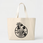 Crisântemo chinês - sacola bolsa