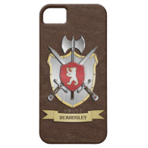 Crista Brown da batalha do urso Capas iPhone 5 Case-Mate