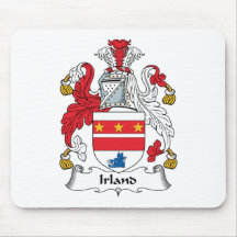 Crista da família de Irland Mouse Pad
