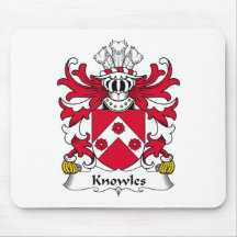 Crista da família de Knowles Mousepad
