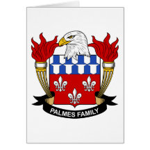 Crista da família de Palmes Cartões