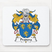 Crista da família de Pradera Mouse Pads