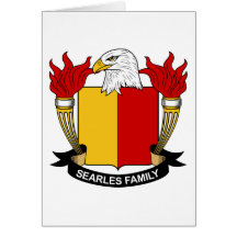 Crista da família de Searles Cartoes
