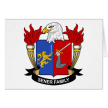 Crista da família de Sener Cartoes