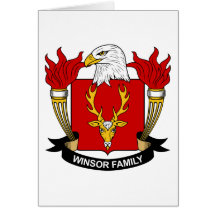 Crista da família de Winsor Cartoes