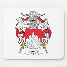 Crista da família do Canto Mousepads