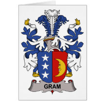 Crista da família do grama cartões