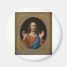 Cristo da bênção cerca de 1834 imas