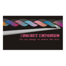 crochet crafting brinquedos cartão de visita da fo