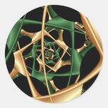 CROMATIC - Fractal Adesivos Redondos