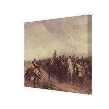 Cromwell em Dunbar, 1650 Impressão De Canvas Envolvidas
