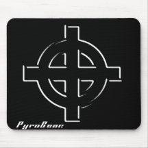 crosshair mouse pad