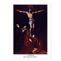 Crucificação por Jusepe De Ribera Cartão Postal
