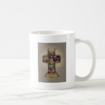 Cruz da páscoa caneca