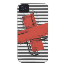 cruz e listras iPhone 4 capas