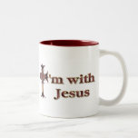 Cruz ornamentado canecas