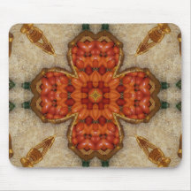 Cruz vermelha mouse pad