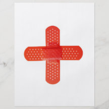 Cruz vermelha panfleto personalizados