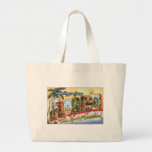 Cumprimentos de Florida - viagens vintage Bolsa