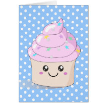 Cupcake bonito cartao
