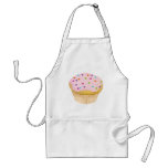 Cupcake cor-de-rosa avental