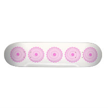 Cupcake. cor-de-rosa skate boards