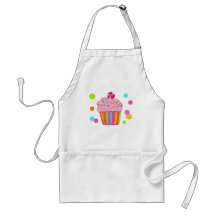 Cupcake da surpresa dos doces avental