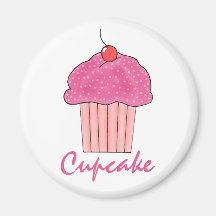 Cupcake Imã De Refrigerador