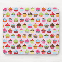 Cupcakes bonitos mousepads