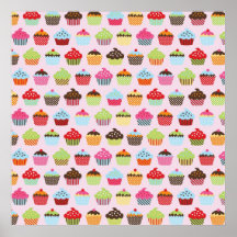 Cupcakes bonitos poster