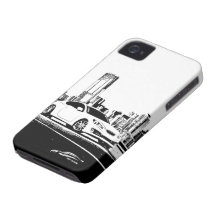 Cupé do Gen com contexto da cidade Capas iPhone 4 Case-Mate