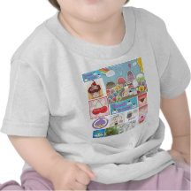 cute kawaii food shirt tee shirts