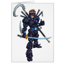 Cyber Ninja Cartoes