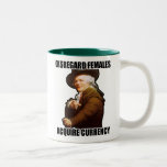 D. Caneca de café das fêmeas $17,95