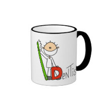 D é para a caneca do dentista