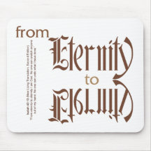 da eternidade à eternidade mouse pads