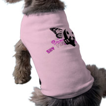 Da "princesa expressa Cão T-shirt panda" Camiseta Para Cães